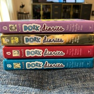 Dork Diaries 5-8 Hardcover Books Rachel Renée Russell